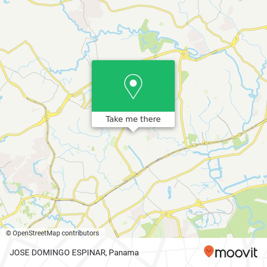 JOSE DOMINGO ESPINAR map