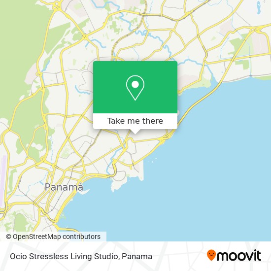 Ocio Stressless Living Studio map