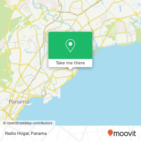 Radio Hogar map