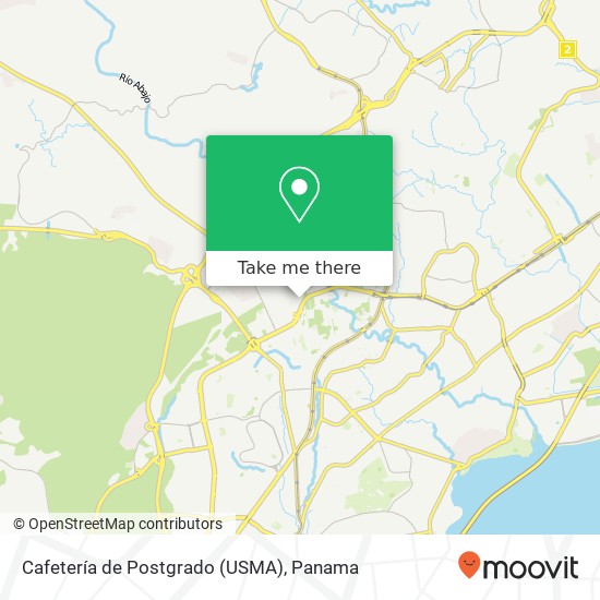 Cafetería de Postgrado (USMA) map