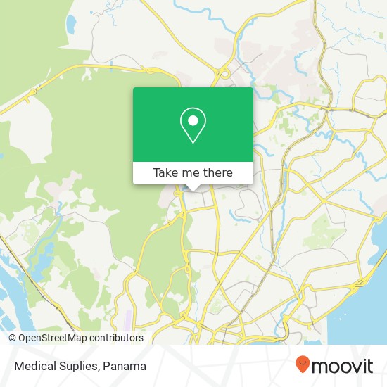 Medical Suplies map