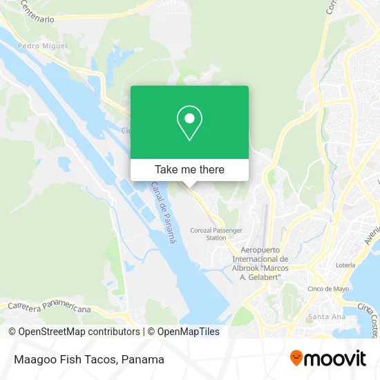 Maagoo Fish Tacos map