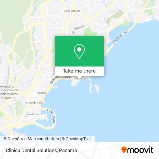 Clinica Dental Solutions map