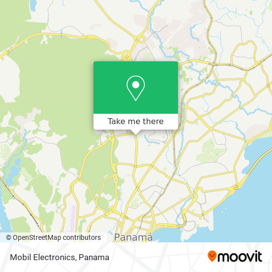 Mapa de Mobil Electronics