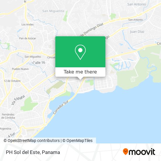 Mapa de PH Sol del Este