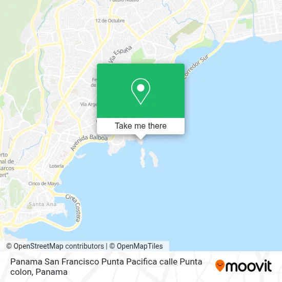 How to Get to Panama San Francisco Punta Pacifica calle Punta colon by ...