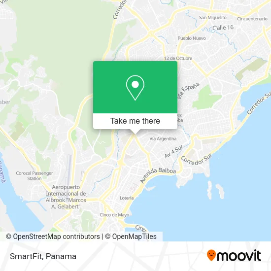 SmartFit map