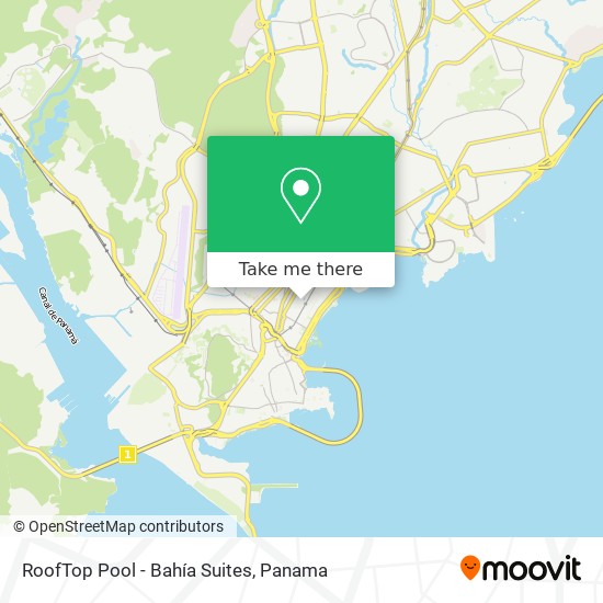 RoofTop Pool - Bahía Suites map