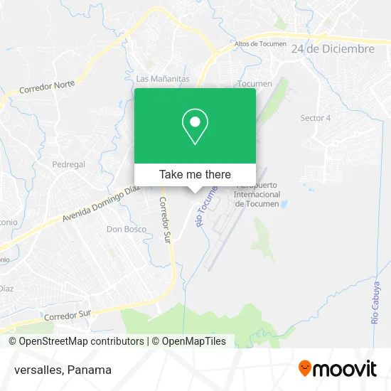 Mapa de versalles