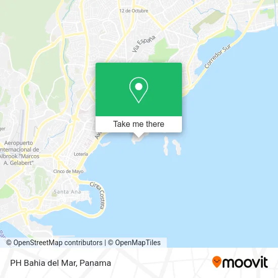 Mapa de PH Bahia del Mar