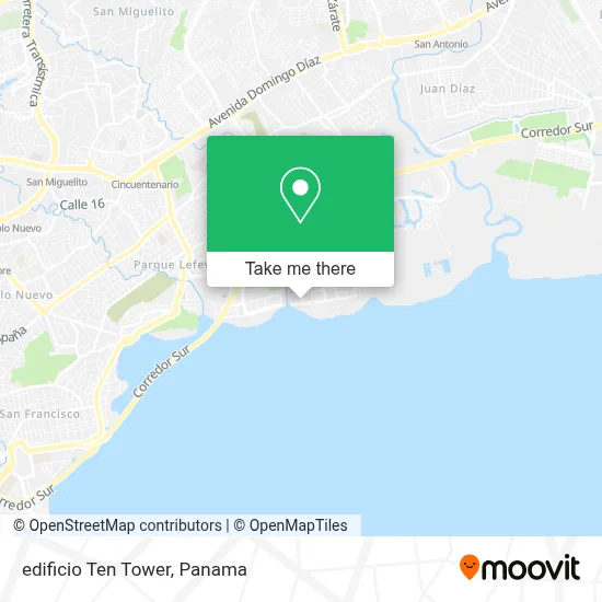 edificio Ten Tower map