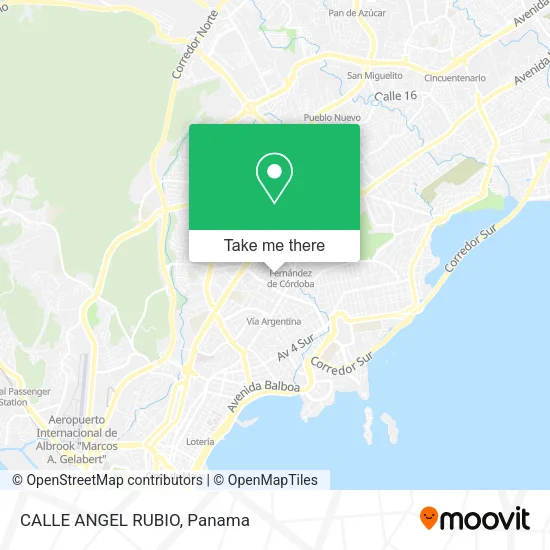 CALLE ANGEL RUBIO map