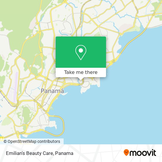 Emilian's Beauty Care map