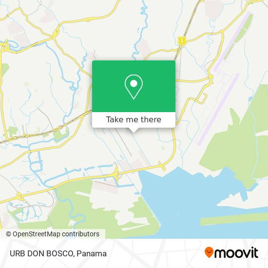 URB DON BOSCO map