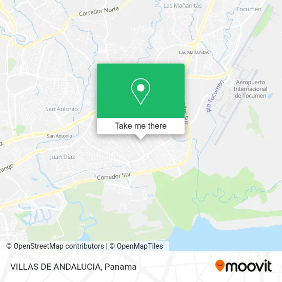 Mapa de VILLAS DE ANDALUCIA