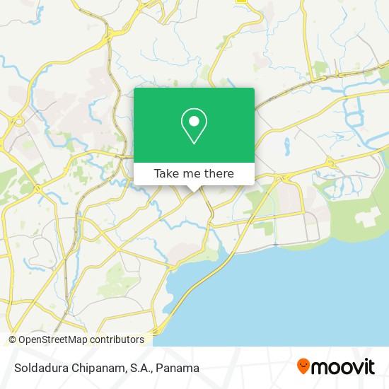 Soldadura Chipanam, S.A. map