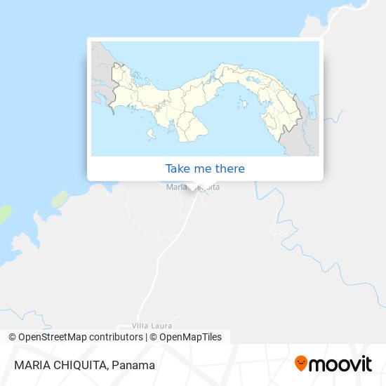 MARIA CHIQUITA map