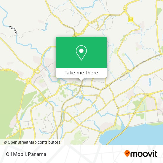 Oil Mobil map