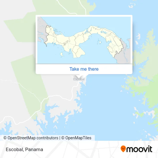 Mapa de Escobal