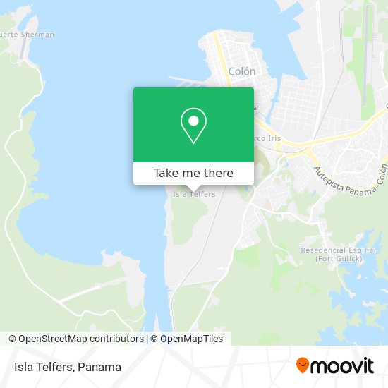 Mapa de Isla Telfers