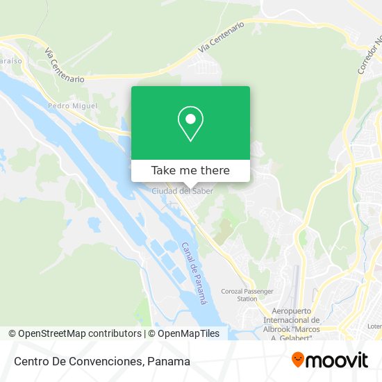 Centro De Convenciones map