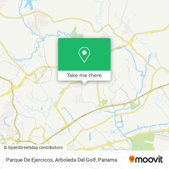 Parque De Ejercicos, Arboleda Del Golf map