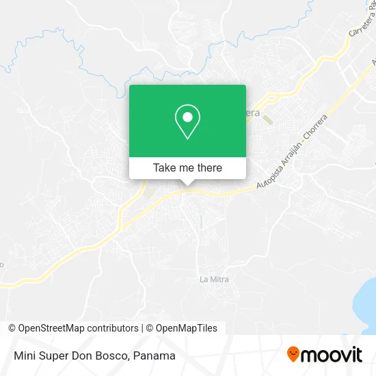 Mapa de Mini Super Don Bosco