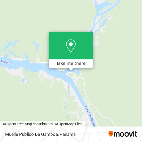 Muelle Público De Gamboa map