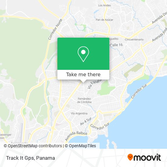 Track It Gps map