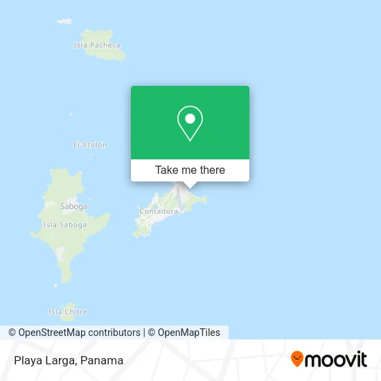 Mapa de Playa Larga