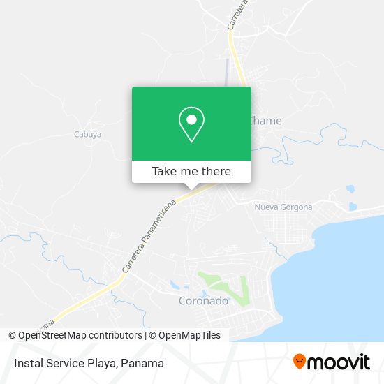Mapa de Instal Service Playa