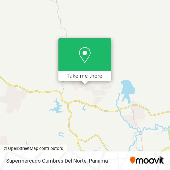 Supermercado Cumbres Del Norte map