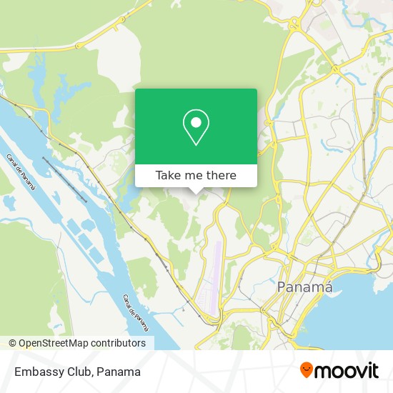 Embassy Club map