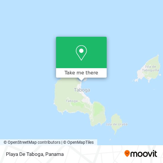 Mapa de Playa De Taboga