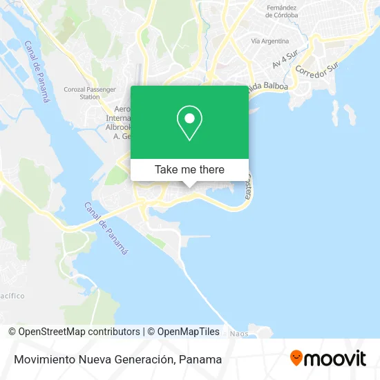 Movimiento Nueva Generación map