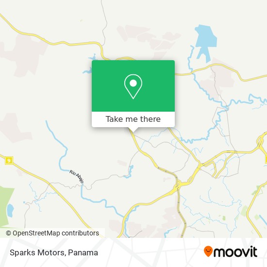 Sparks Motors map