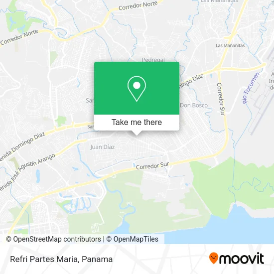 Refri Partes Maria map