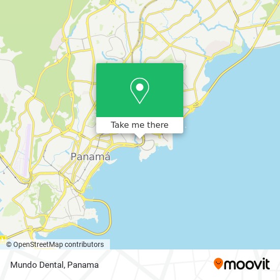 Mundo Dental map