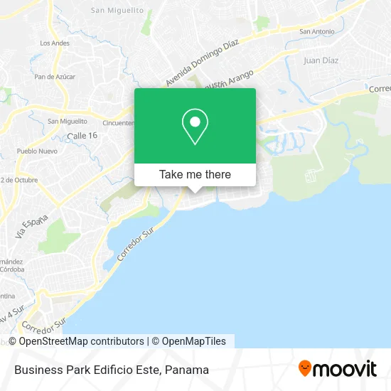 Business Park Edificio Este map