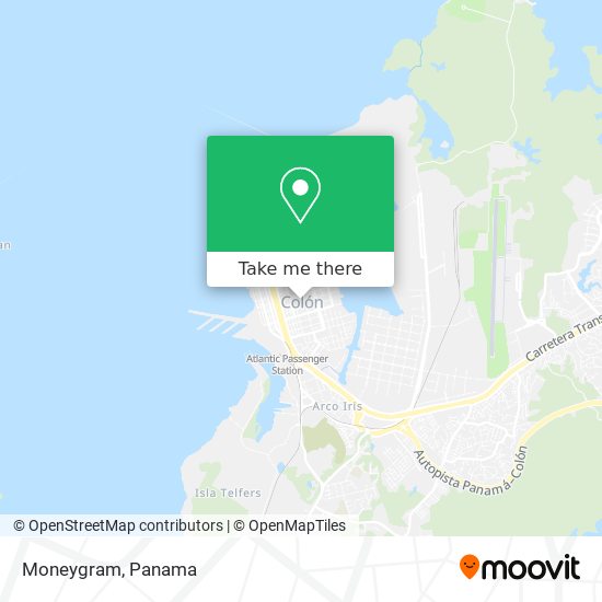 Moneygram map