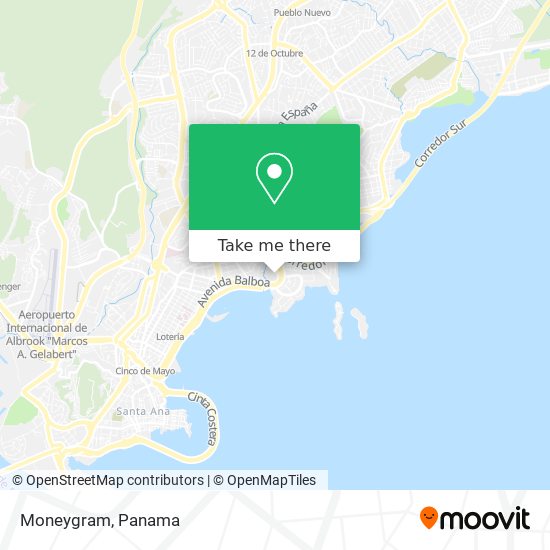 Moneygram map