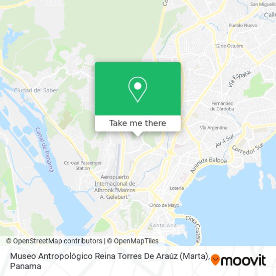 Museo Antropológico Reina Torres De Araúz (Marta) map
