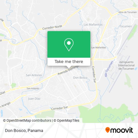 Don Bosco map