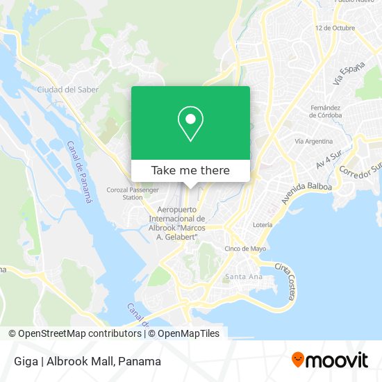 Giga | Albrook Mall map