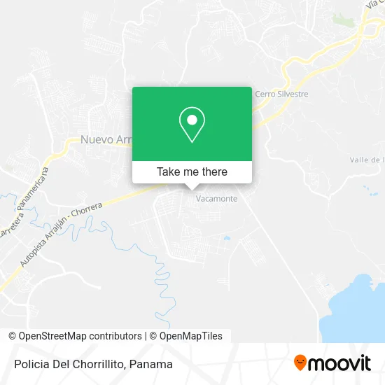 Mapa de Policia Del Chorrillito