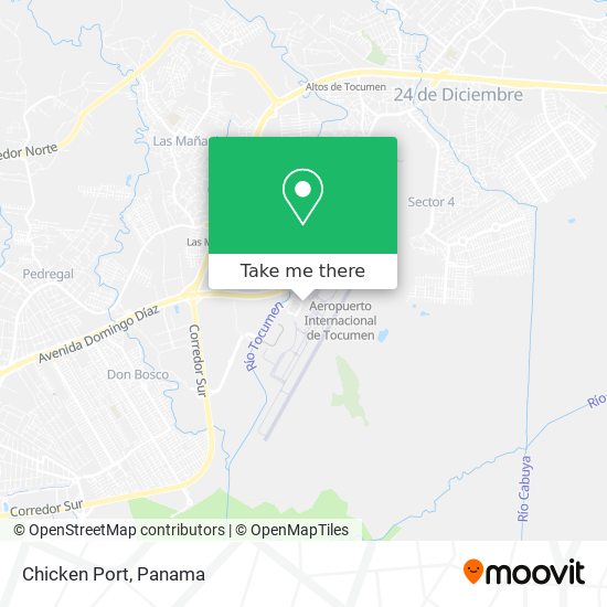 Chicken Port map