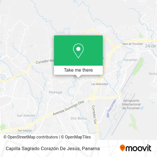 Mapa de Capilla Sagrado Corazón De Jesús