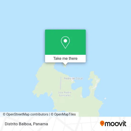 Distrito Balboa map