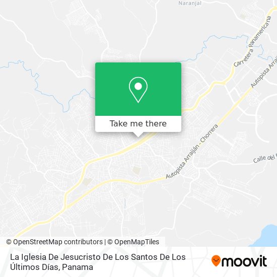 Mapa de La Iglesia De Jesucristo De Los Santos De Los Últimos Días