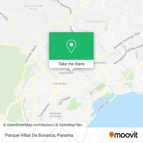 Mapa de Parque Villas De Bonanza